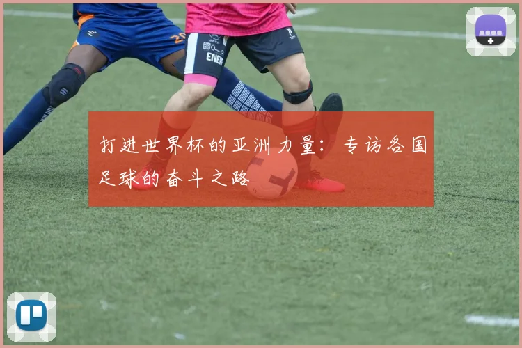 打进世界杯的亚洲力量：专访各国足球的奋斗之路